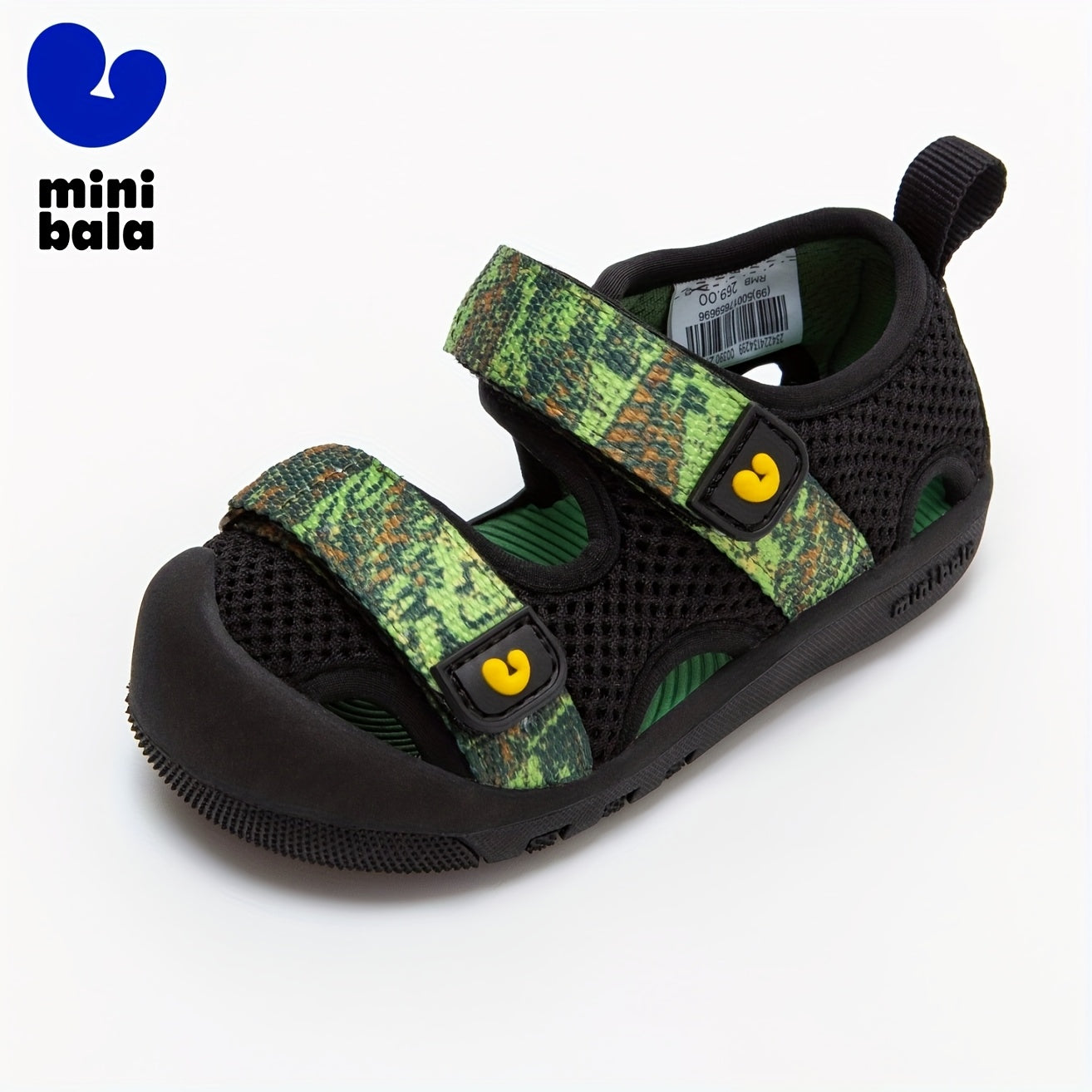Boys Water Shoes Camo Quick-Dry Breathable Non-Slip Rubber Sole Low Top