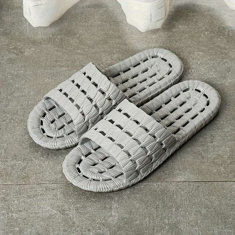 EVA Couple Slippers Waterproof Anti-Slip Soft Sole Indoor Bathroom Casual All-Season