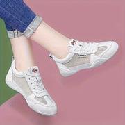 Women's Casual Low-Top Sneakers Breathable Mesh All-Season Comfort
