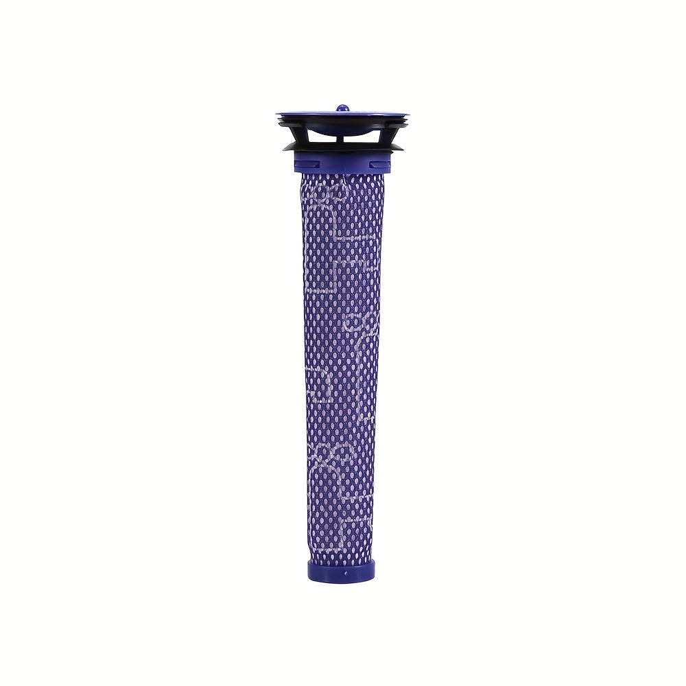 V7/V8 HEPA Filter Replacement Purple Mesh Black Base High-Efficiency Particulate Filtration