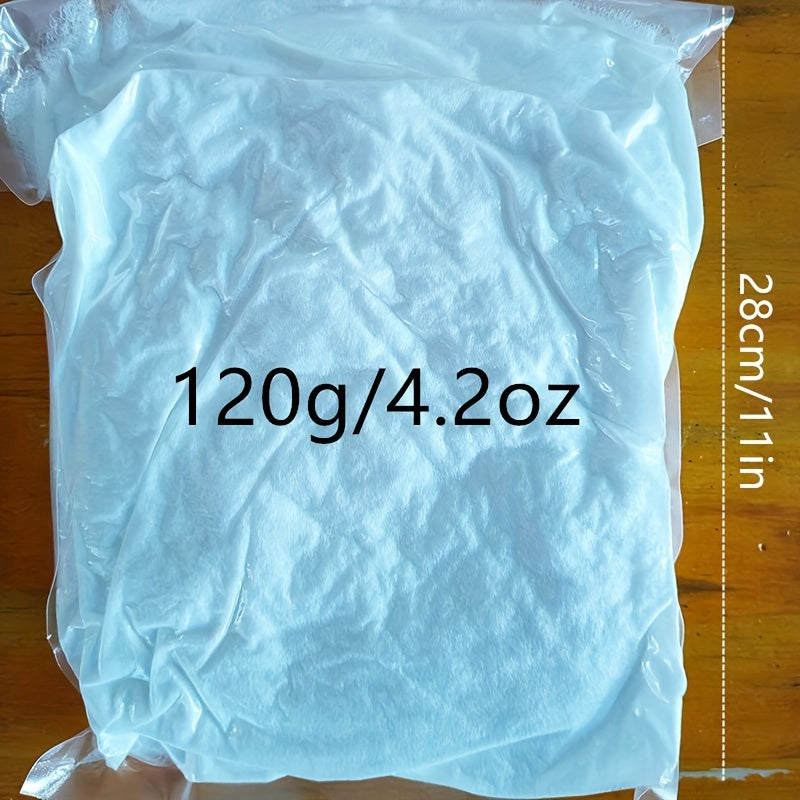 Rojdestvo uchun sun'iy qor bezaklari, ichki makon uchun mo'ljallangan, mo''rt va qalin, qishda dekoratsiya, 80g-320g