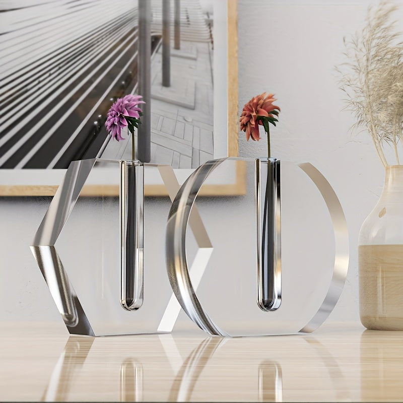 Silicone Resin Molds for Flower Vases Heart Hexagon Shapes Hydroponic Plant Propagation Home Decor