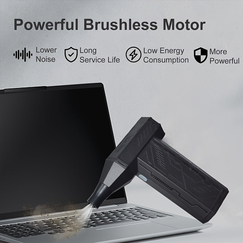 Rechargeable Turbo Fan Portable Handheld Fan for Camping Travel and Indoor Use