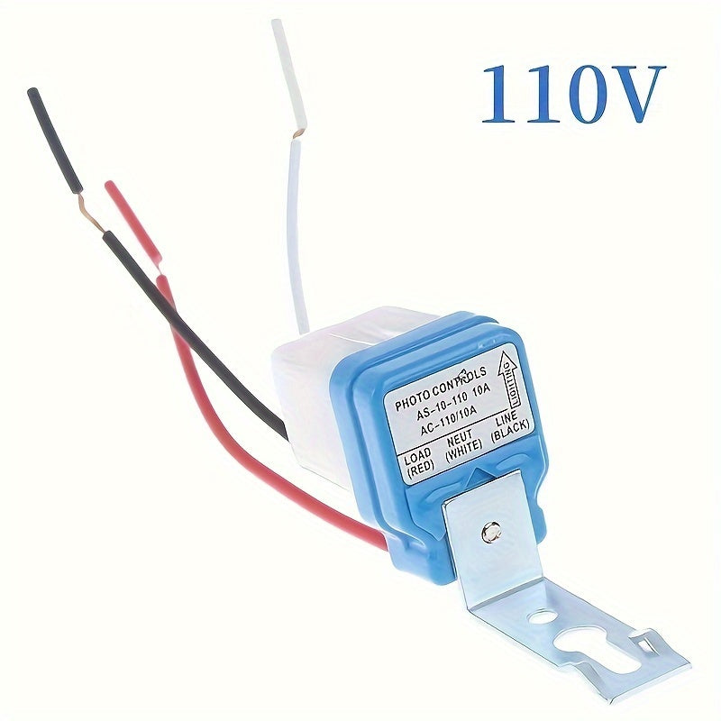 Automatic Photocell Street Light Switch 10A 110V 220V Auto On Off Photoswitch Sensor