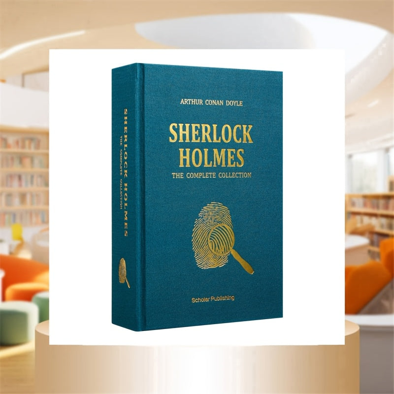 Sherlock Holmes Complete Works Hardcover Book in English 1200 Pages