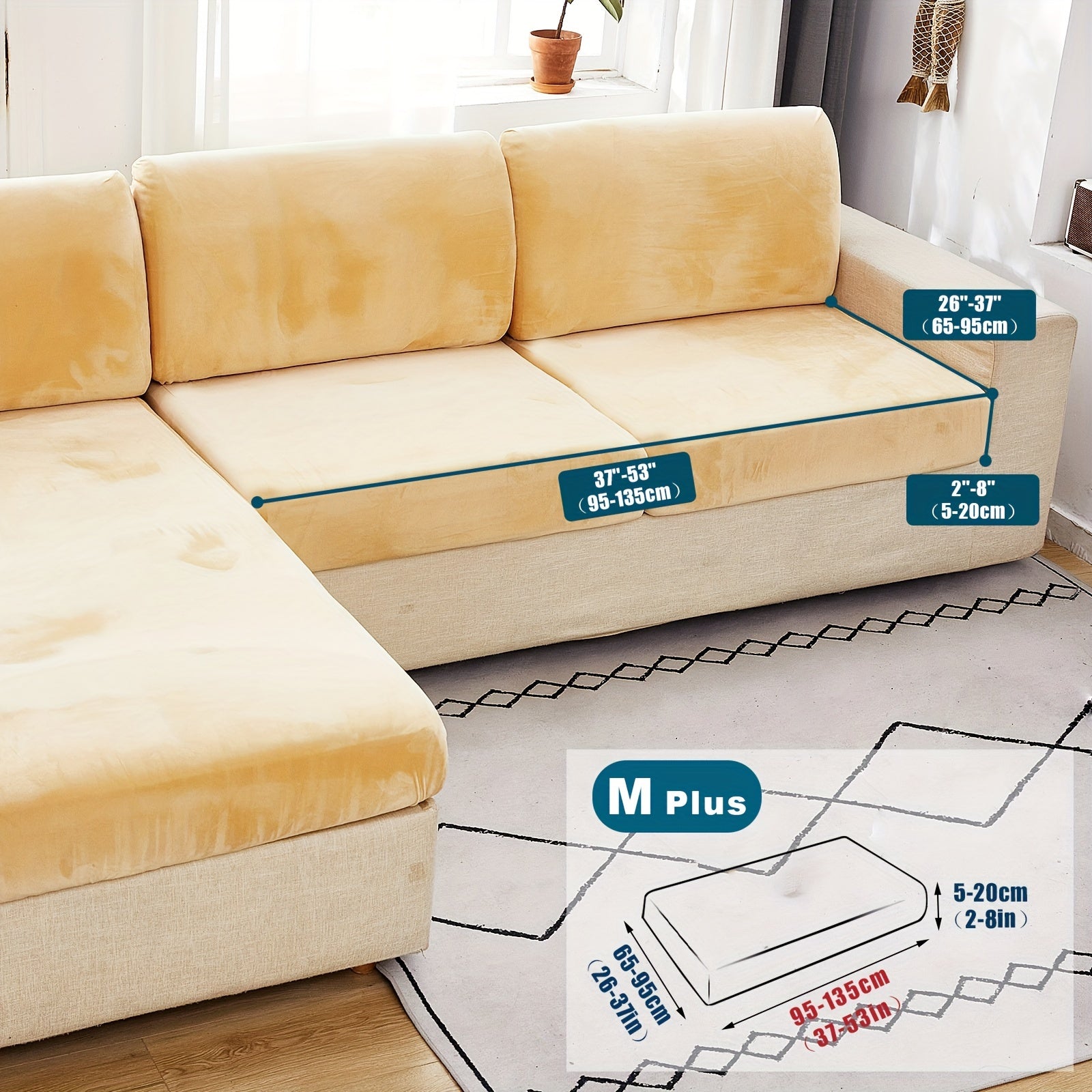 Велюровый чехол для дивана/подушки для домашних животных, пылезащитный и мягкий чехол для дивана для домашнего декора.