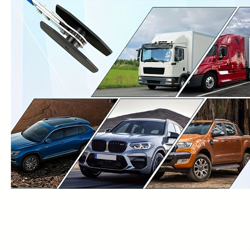 Herramienta de prensa para pinzas de freno para coche, expansor de pistón de freno con placas de acero