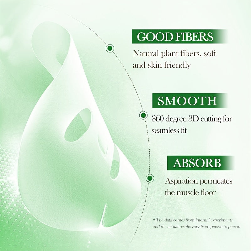 Kattalar Aloe Vera yuz niqoblari 3-6 dona, namlantiruvchi yuz qog'ozi, Glycerin, Nikotinamid, Trehalose, spirtsiz