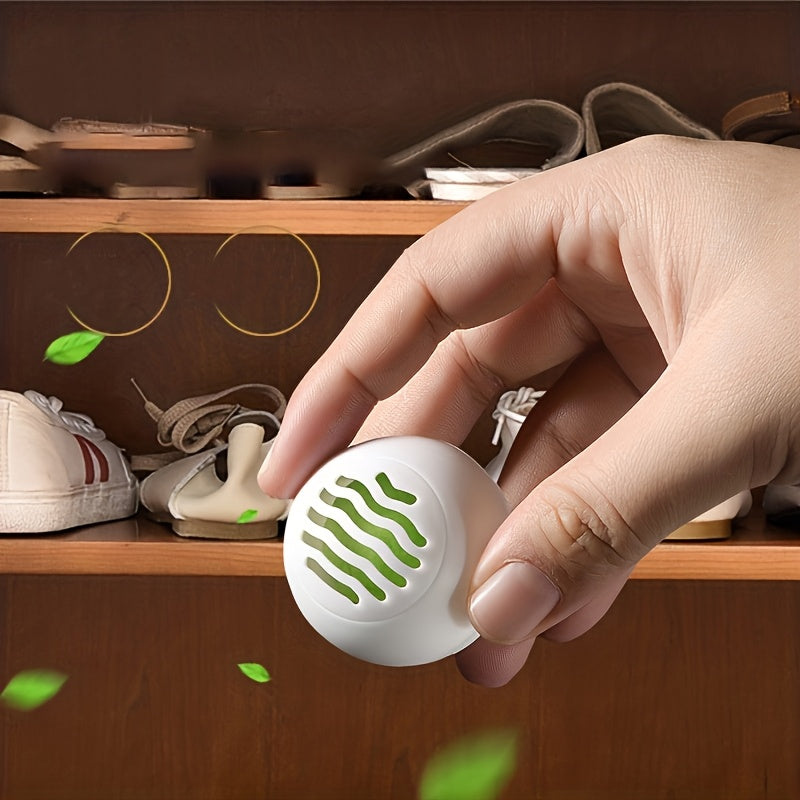 Mini Shoe Deodorizer Balls Set of 6 12 24 for Shoe Cabinets Wardrobes Odor Elimination