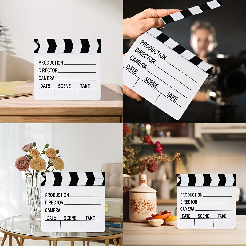 Revestimiento de madera para dirección de cine 7.08x7.87 pulgadas equipo de producción de películas