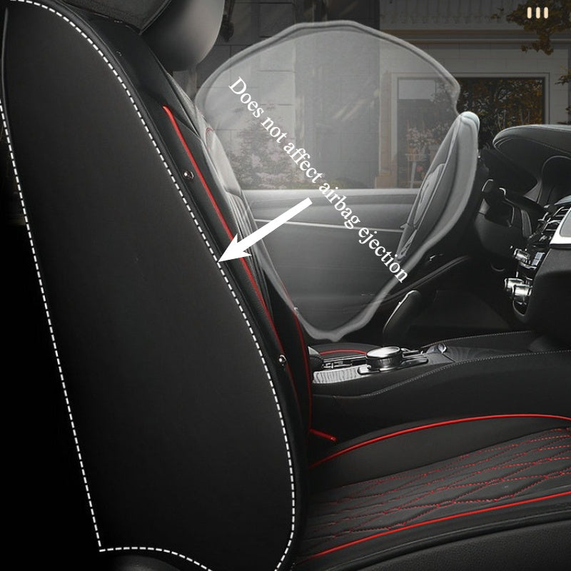 Universal Full Coverage SUV Seat Cover Waterproof Durable Black