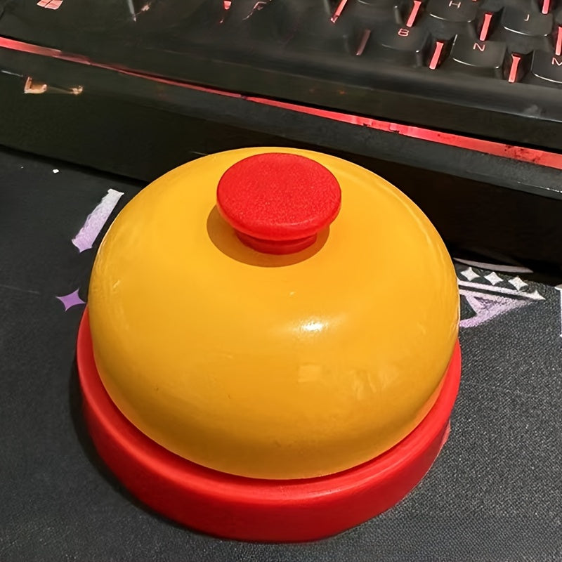 Rang-barang metall qo‘l chalinishi, stol uchun toza tovush bilan, uy hayvonlari uchun ogohlantirish