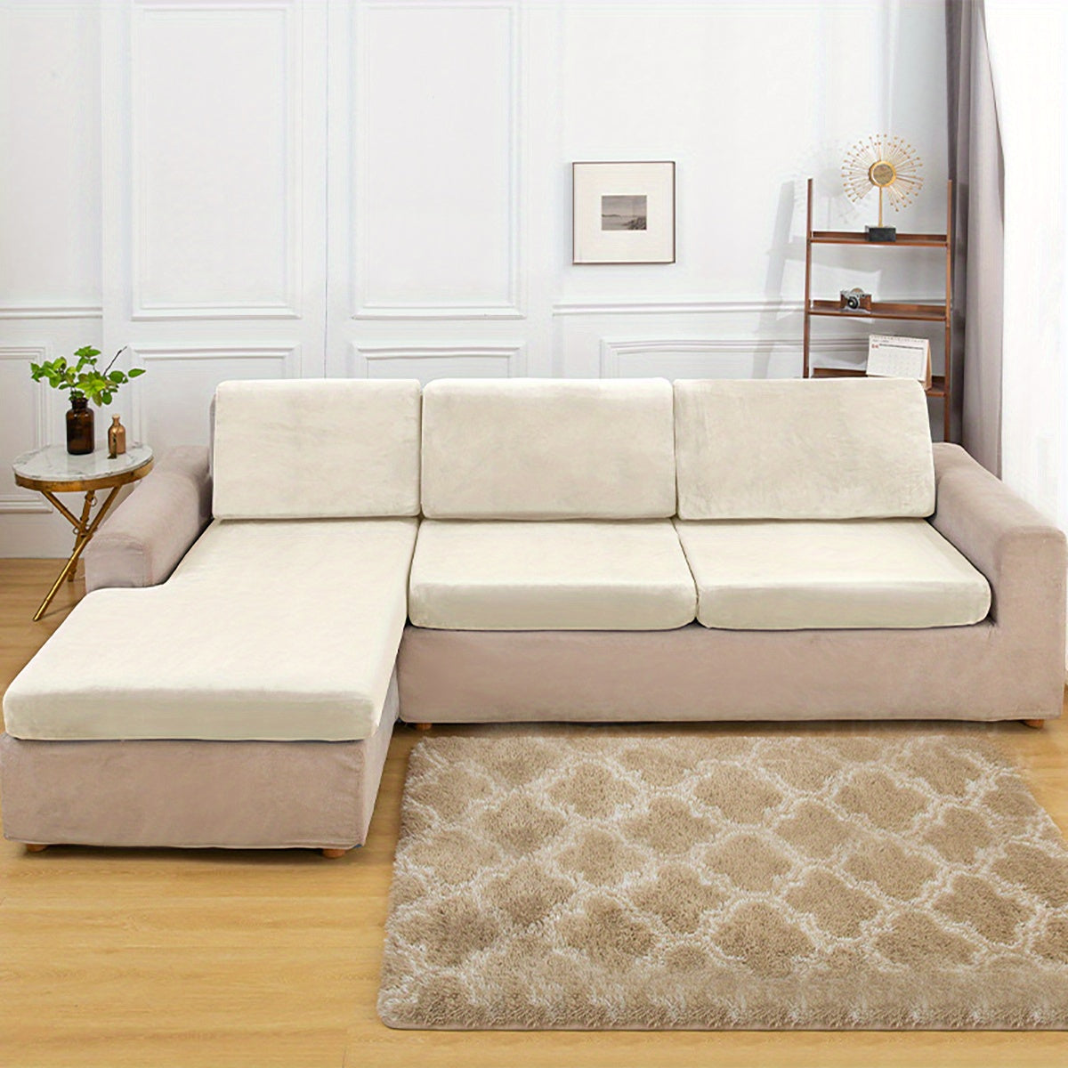 Кросс-бодерная европейская стильная наволочка из бархата серебристого лиса, утолщенная и эластичная с веревочным закрытием.