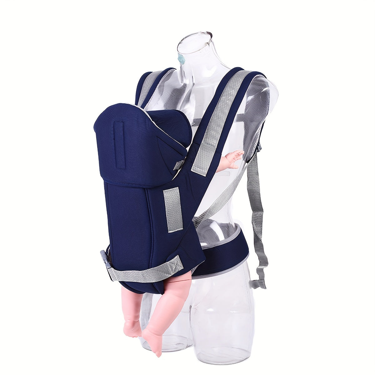 Extra-Large Baby Carrier Backpack with Secure Buckle and Polyester Material