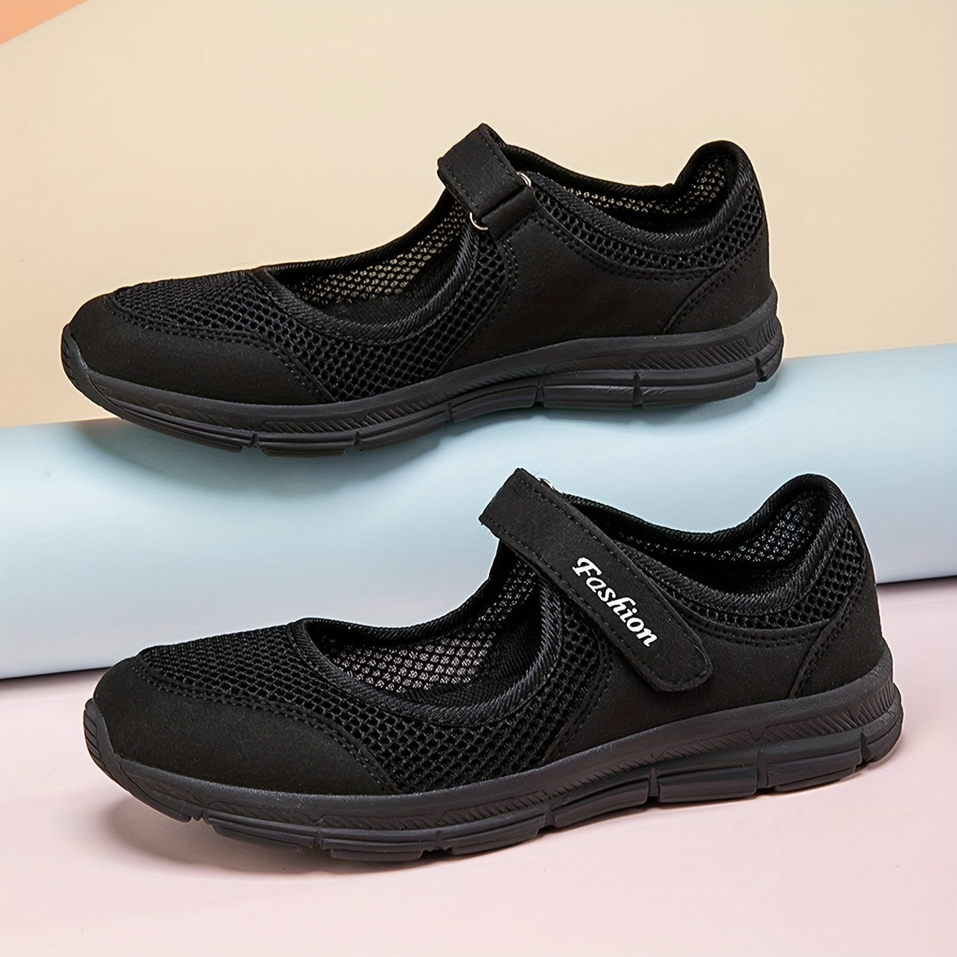 Zapatos planos para mujer de color sólido, zapatos casuales para viajar y bailar