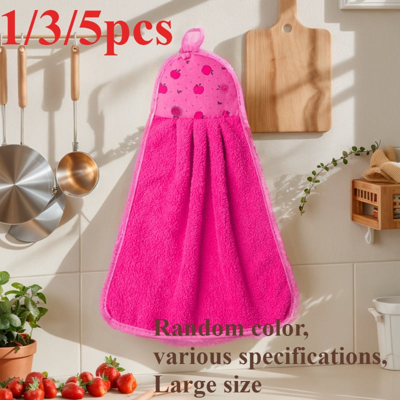 Katta yumshoq va singdiruvchi qo'l sochiqlari 1, 3 yoki 5 dona to'plamlarda mavjud. Hammom va oshxonada foydalanish uchun turli rangli variantlarda taklif etiladi. Tez quritish va har kuni qulaylik uchun ideal.