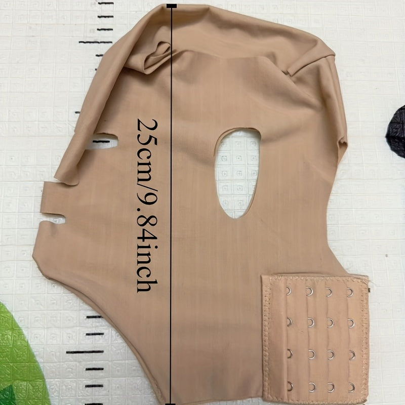 3D Qayta ishlatiladigan V shaklidagi yuzni ingichkalashtiruvchi bandaj, yuzni ko'tarish va iyak, yonoqni ko'tarish uchun.