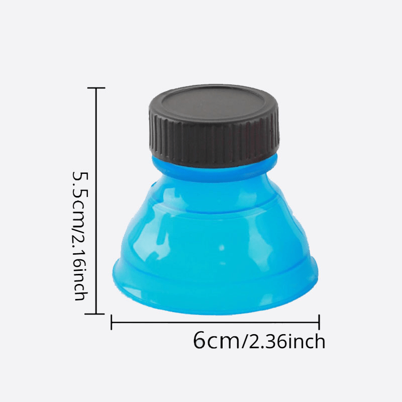Qayta ishlatiladigan 6 ta plastik qopqoq, barcha soda, pivo va energiya ichimliklariga mos keladi, quvvat talab qilinmaydi, pikniklar, plyajlar va ochiq havoda yig'ilishlar uchun mukammal