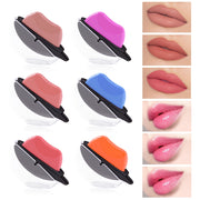 Matte Lipstick Paste for Adults Long-Lasting Moisturizing in Berry Pink Red Shades