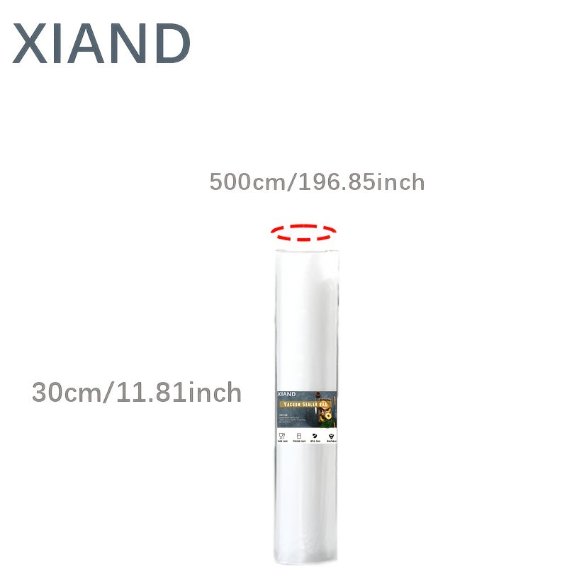 6-to'plam vakuum bilan yopilgan sumka rulolari 15.24cm x 20', 20.32cm x 20', 27.94cm x 20' oziq-ovqatni saqlash uchun