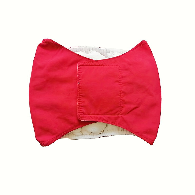 Washable Reusable Dog Belly Band Diapers for Male Dogs Leakproof with Magic Tape