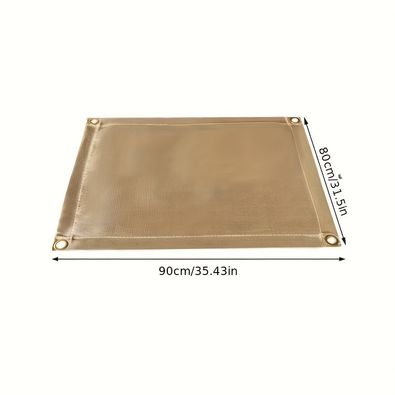 Огнеупорный коврик для барбекю, многоразовая стекловолоконная изоляция для кемпинга и уличного гриля