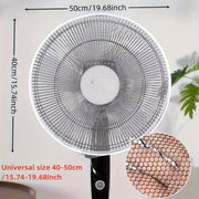 2-Pack Universal Reusable Fan Dust Covers Hand and Machine Washable Suitable for Bedroom Kitchen Living Room Outdoor Fans