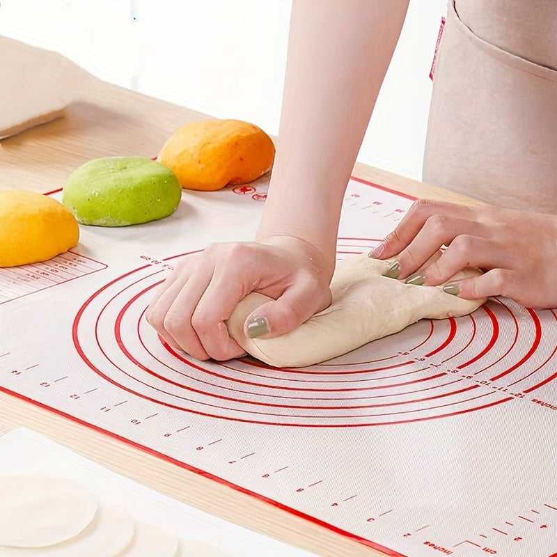Non-Stick Silicone Pastry Mat for Baking and Dough Rolling, Extra-Large 60cm x 40cm
