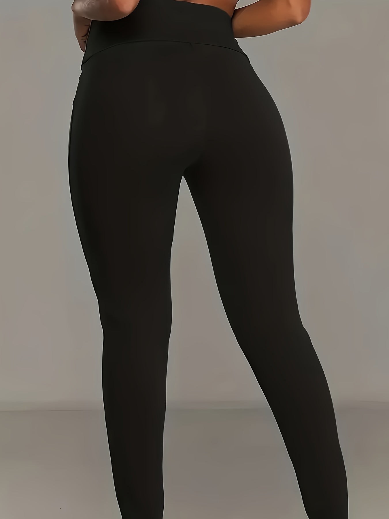 Women's Skinny Pants Polyester Elastane Knit All-Season with Stud Details