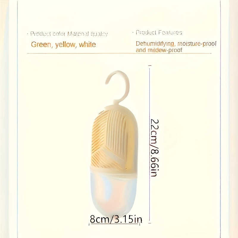 Набор из 3 предметов для одежды: осушитель с десикантом и освежителем воздуха