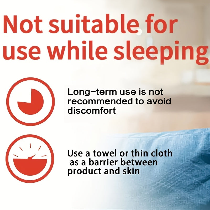 Almohadilla de cuello con calefacción USB para uso en casa y al aire libre, con tres niveles