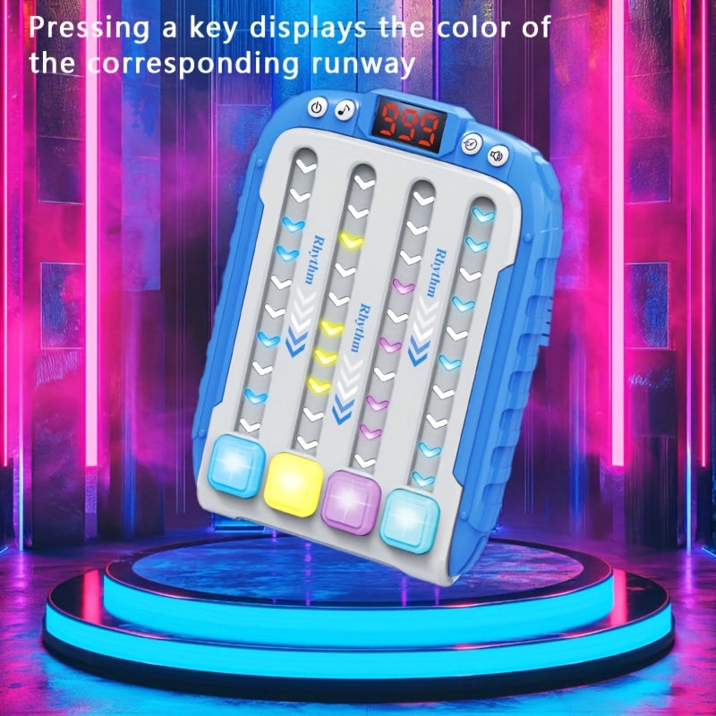 1 Ta'sirli Musiqa Ritmi Tanlovi O'yinchoq, 7 AAA Batareya Bilan Ishlaydigan Ko'k Plastik Vanna Aksessuarlar To'plami (Batareyalar Kiritilmagan)