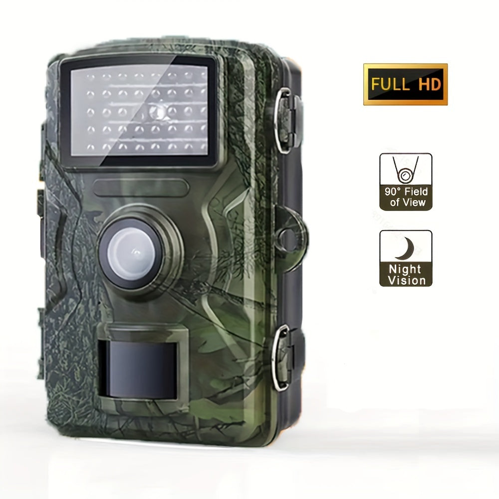 Trail Camera 2.0-Inch Screen Night Vision 33 LEDs 720P HD Video for Hunting Monitoring