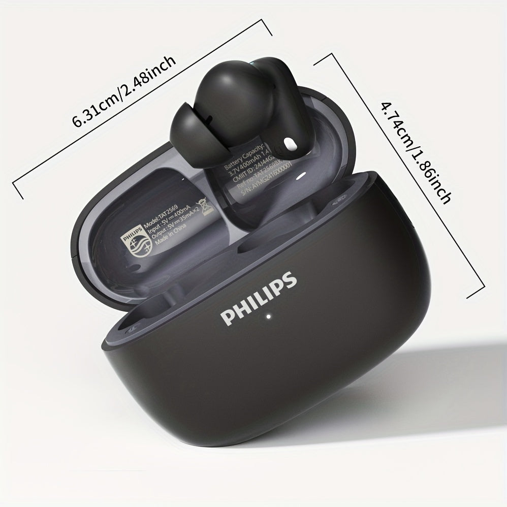 Wireless Earbuds with Charging Case 24-Hour Playtime Touch Control Microphone for Running Cycling Gaming