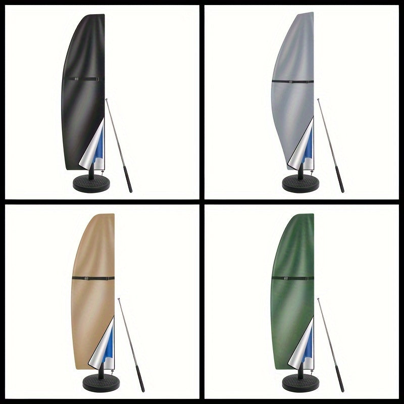 Funda de paraguas de poliéster duradero para paraguas de 228.6-396.24 cm de tamaño, con varias opciones de tamaños y colores