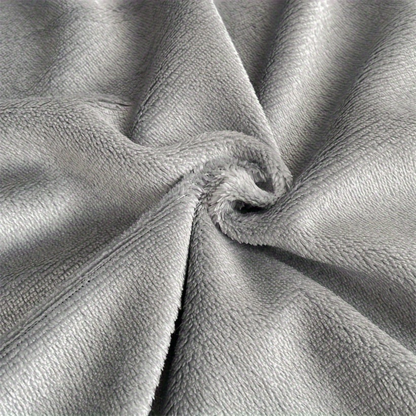 Milk Velvet Fitted Sheet Light Gray Deep Pocket Cozy Soft Machine Washable