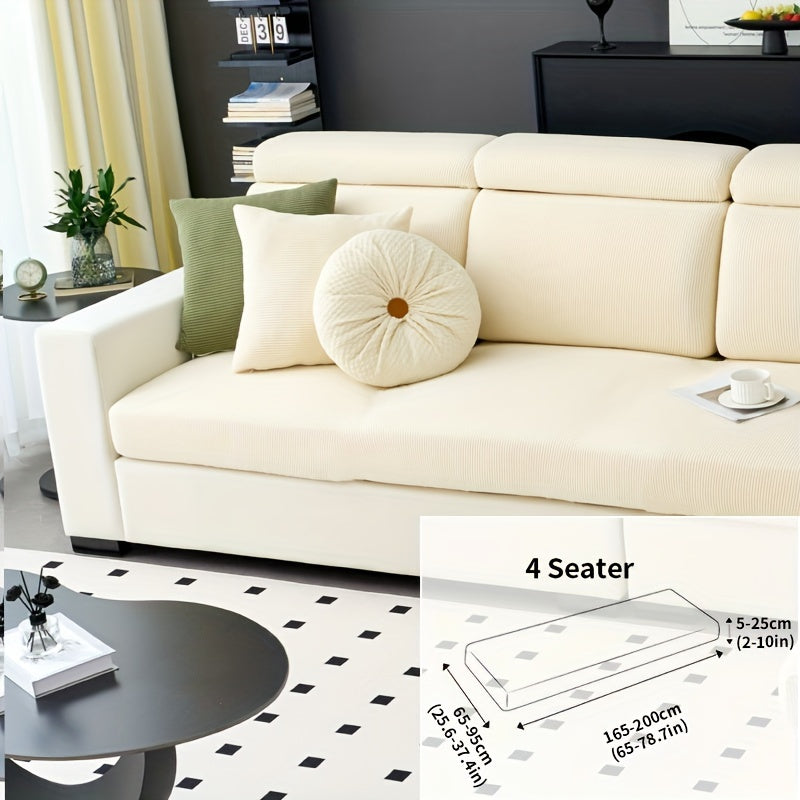 Накидка на диван из поларфлиса для кресла до 4-местного, безопасна для домашних животных и детей, моется в машине