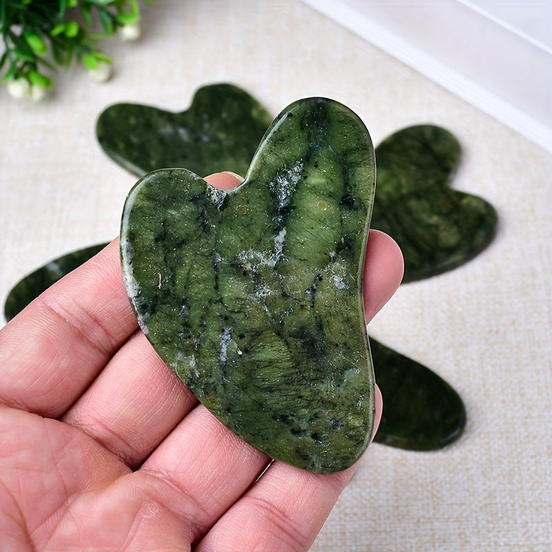 Qo'l bilan tayyorlangan tabiiy Gua Sha kristal massaj qiluvchi, yuz va tana parvarishi uchun, mukammal sovg'a g'oyasi.