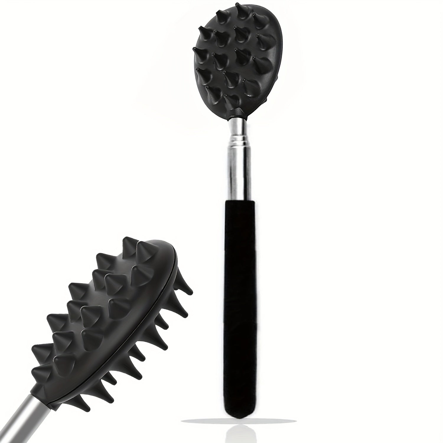 Back Scratcher with Retractable Handle 24 Inch Long Spiky Texture Ergonomic Durable for Home and Travel