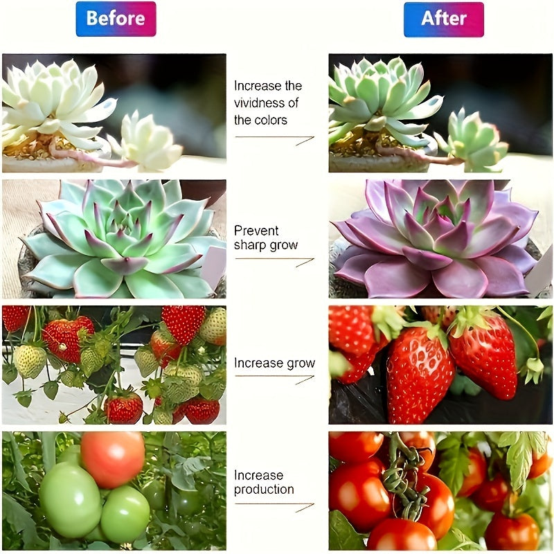 Ichki bog'dorchilik uchun USB quvvatlangan LED chiroq lentasi, o'sishni rag'batlantiradi va gullash davrini uzaytiradi, turli xil o'simliklar uchun ideal.