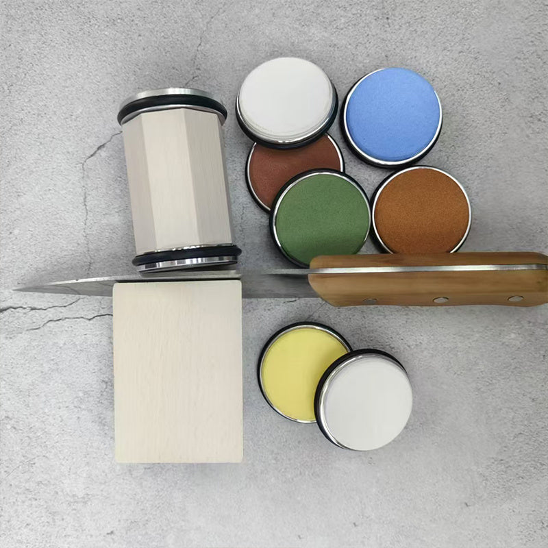 4-角 пичоқни кескин қилиб олиш учун олтин таши билан жиҳозланган пичоқ тозалаш қурилмаси, 15/18/20/22 даражада