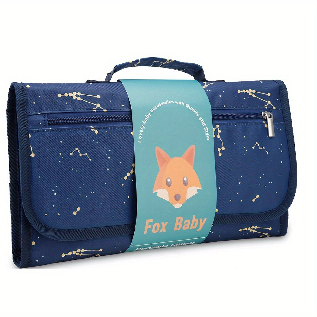 Waterproof Portable Changing Pad for Kids Outdoor Black