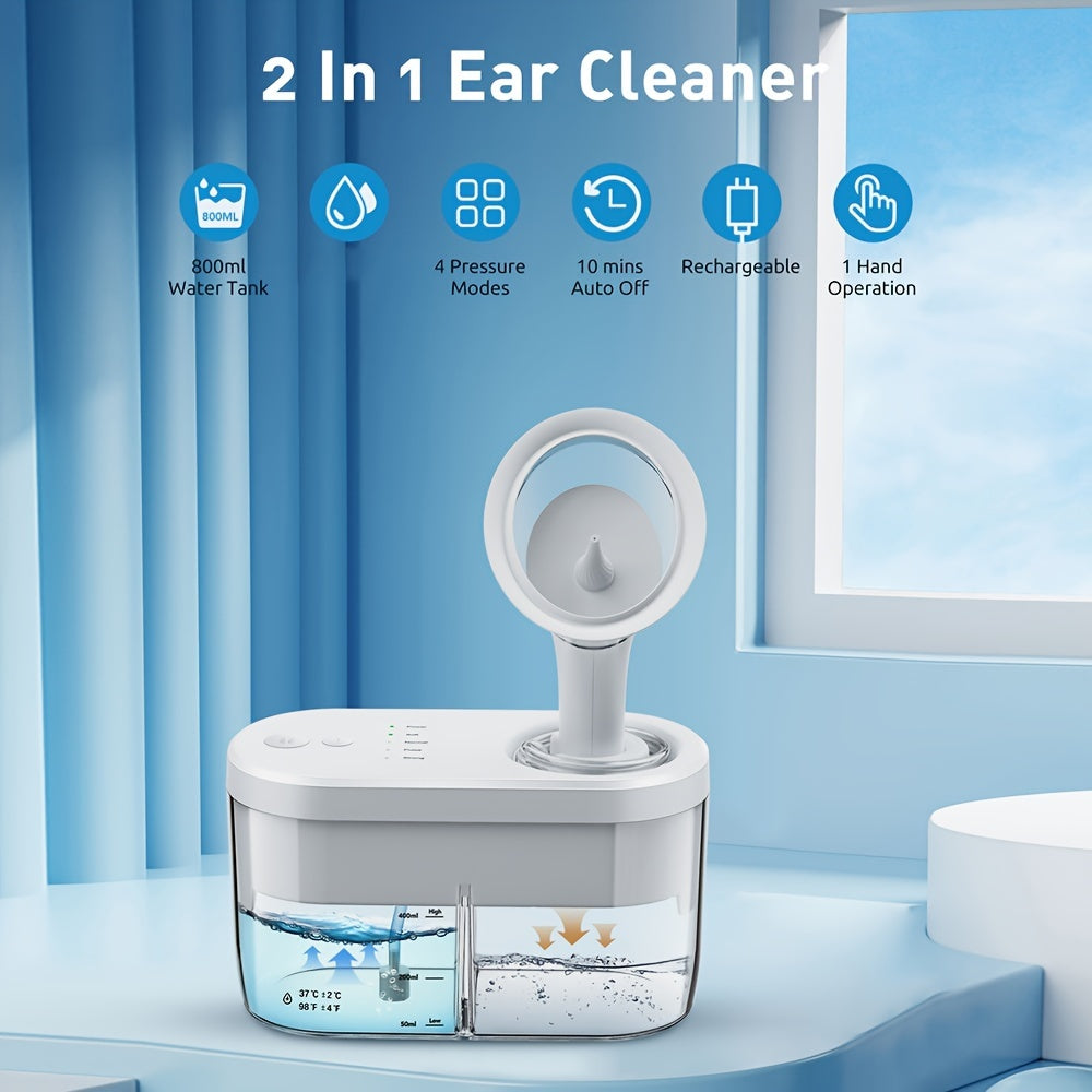 Electric Ear Cleaner Removes Earwax and Cleans Ear Canal Automatically