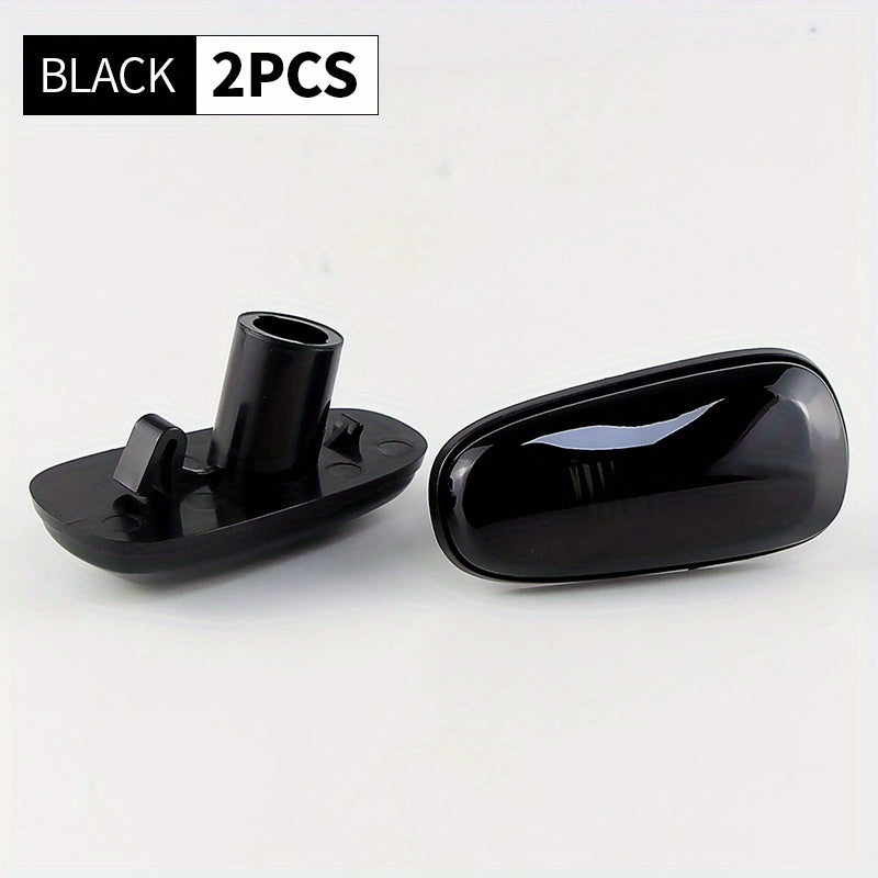 2 Pieces Car Shell Covers Clear Black for C6 Corvette XLR Zafira Astra