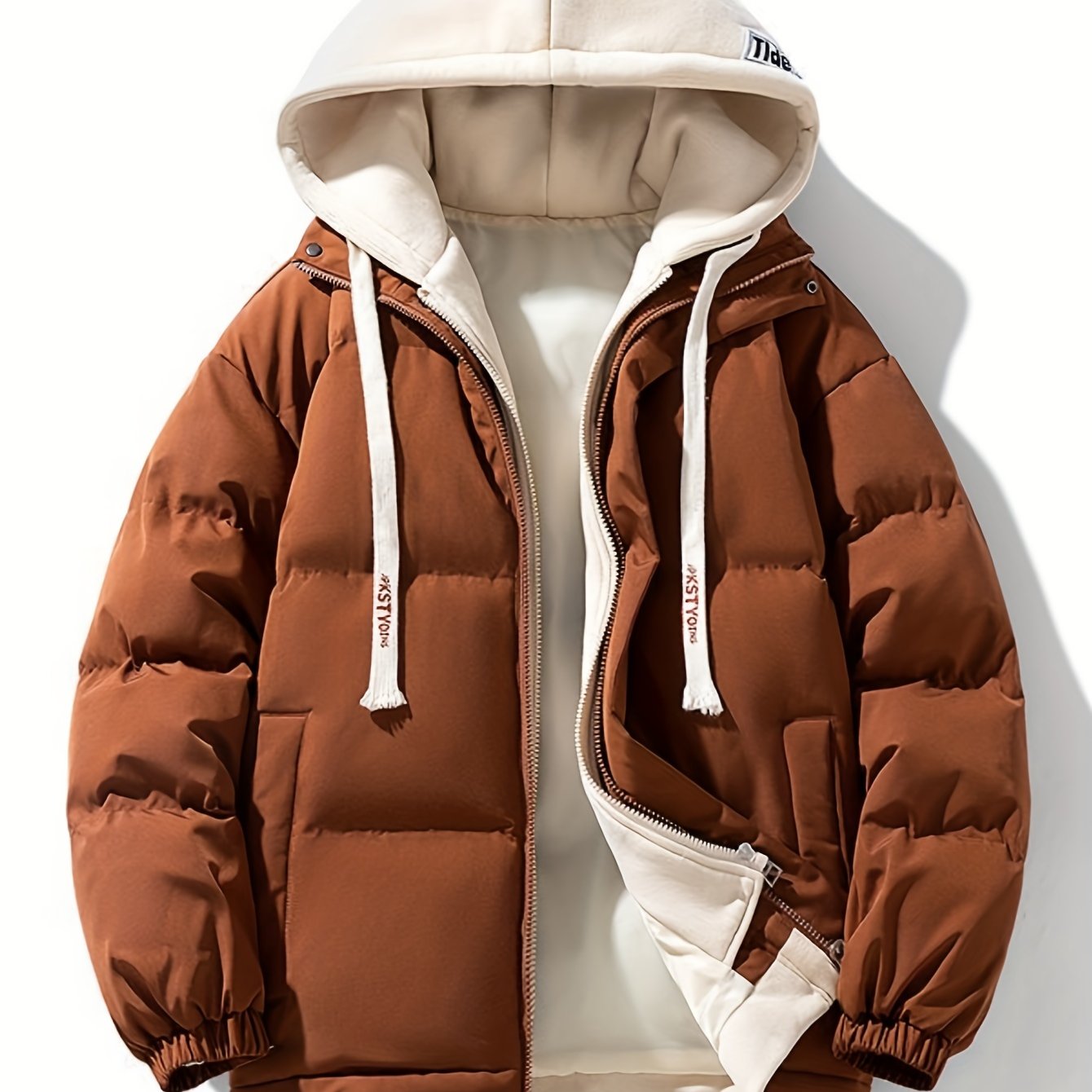 Erkaklar uchun eng yaxshi tanlov: Zamonaviy 2-in-1 qish palto.