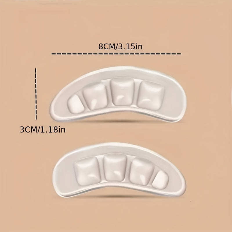Silicone Non-Slip Forefoot Insoles for Women Men Cushioned Support