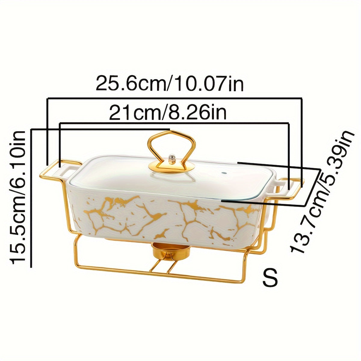 Festive Ceramic Dinnerware Set for Christmas with Soup and Griddle Pots Serving Plates