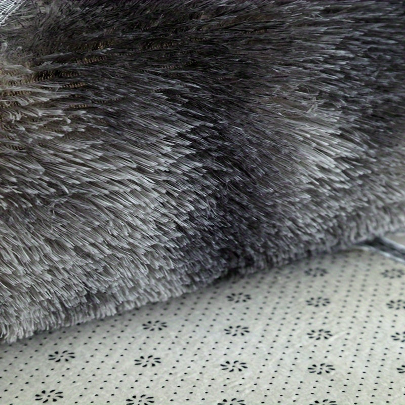 Soft Skin-Friendly Tie-Dye Shag Area Rug 119x160cm for Living Room Bedroom