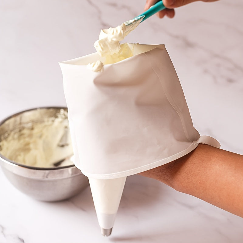 Thick Piping Bags for Baking Waterproof Oil Proof Reusable Cake Decorating Supplies