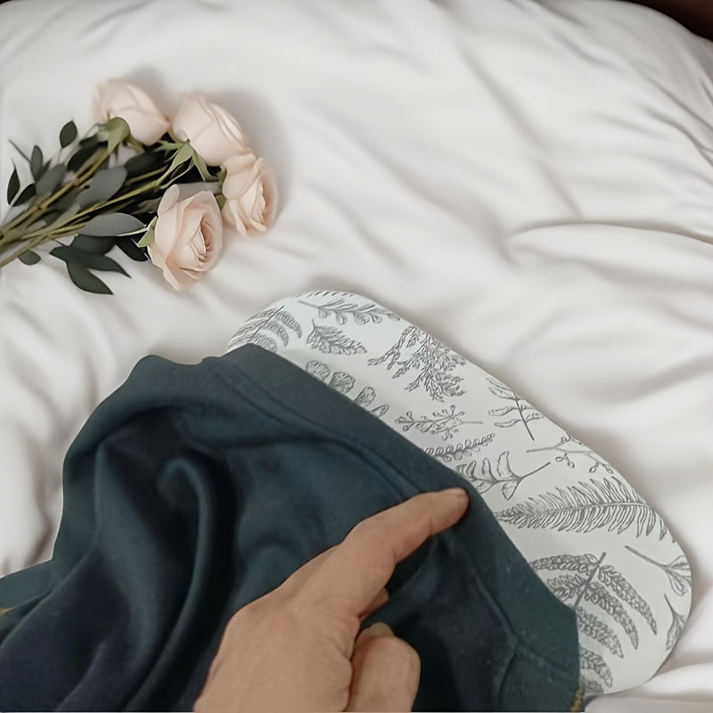 Mini Ironing Board Leaf Pattern Portable Sleeve and Collar Ironing Surface